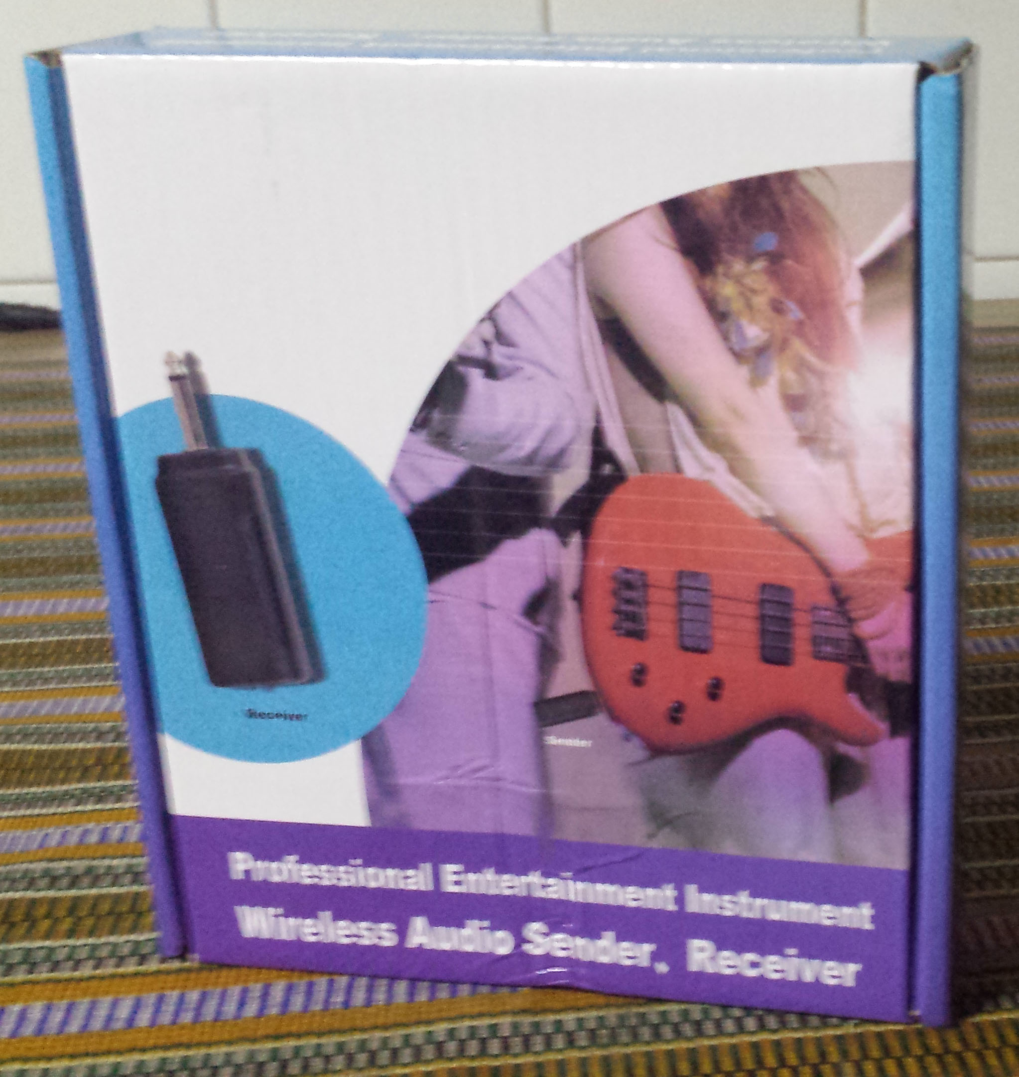 Transmisor de Audio Inhalambrico para Bajo o Guitarra 